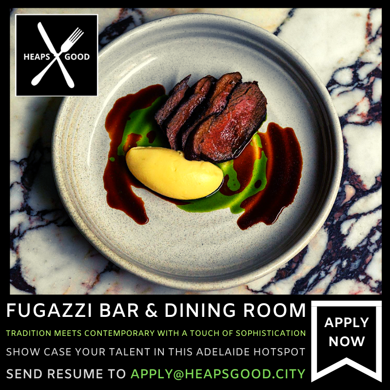 HeapsGoodHospo's tweet photo. Seeking: Chef De Partie @ Fugazzi

Suburb: Adelaide CBD

Salary: Fully Negotiable

Site: https://t.co/74azCPWioA 

Find out more and discuss career options

Call:  08 7007 9766   Text: 0466 330 003

📲 or Email: hospitality@heapsgood.city https://t.co/MbBGEFQfnz