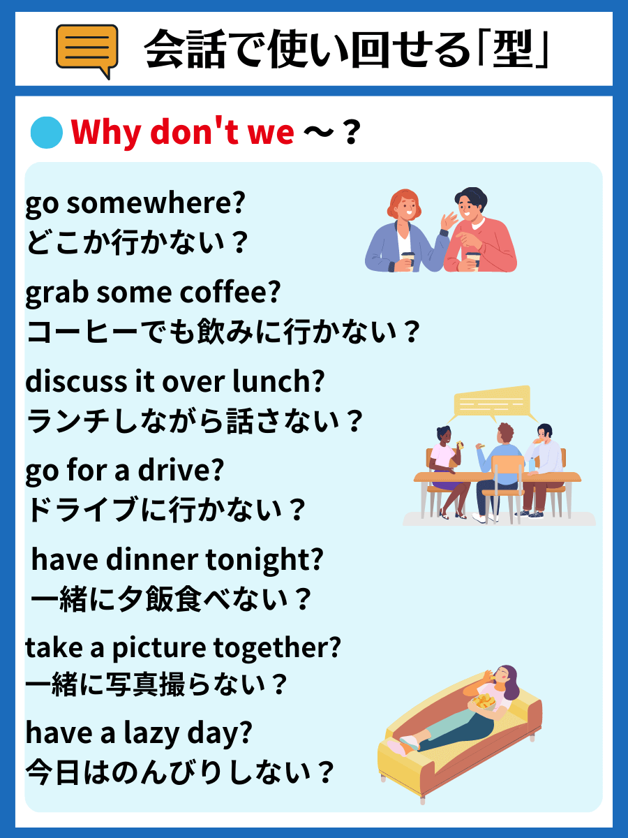 tak_SpeaKing's tweet photo. 【スラスラ話せる英会話表現パターン】
まとめ⑱

使い回せる英語の『型』をコツコツ増やそう💪

こう言いたい時は"このパターンを絶対使ってやろう!!"と決め打ちしていくのが英会話上達のコツ。おすすめの方法は『自分が日常的に使う日本語』になじませるイメージで身につけていくこと🗣 https://t.co/zNeJxoyqBO