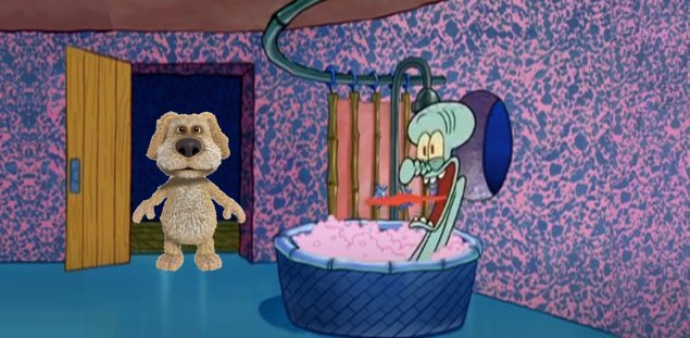 HouseSquids's tweet photo. Talking Ben drops by Squidward's House: https://t.co/j1HtfPSKIT