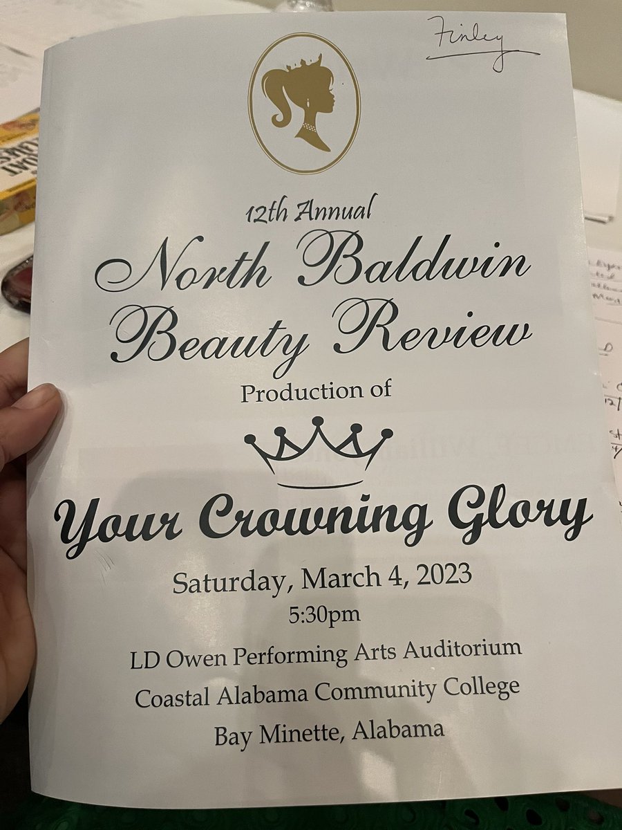 KFinProductions's tweet photo. #PageantJudge #NorthBaldwinBeautyReview 

A beautiful day of glitz, glamour, poise and sisterhood! A big shout out to my fellow judges (we matched! Ha!) and emcee…as the talent was immense today and it was an honor to play such an important part of a pretty special day, for these young ladies and their families. 

Elizabeth Bridges Byrd you are amazing! Kudos on such a beautifully run and extremely professional pageant.