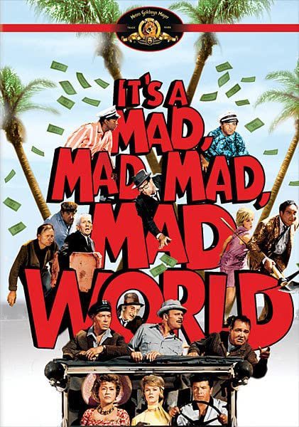 A movie classic a gathering of comedian royalty #SidCaesar #BuddyHackett #MickeyRooney #SpencerTracy #PhilSilvers #JonathanWinters #BusterKeaton #DonKnotts #TheThreeStooges #EthelMerman #EdieAdams #DorthyProvine If you wanna see comedy at its best I recommend watching this @tcm