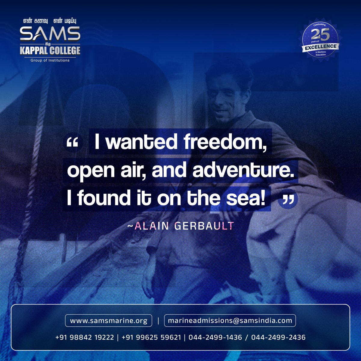 SAMS KAPPAL COLLEGE, CHENNAI (@samskappalsm) on Twitter photo 2023-03-05 05:29:05 Experience the wind as it can show you the direction!
#sams #samskappalcollege #marinescience #marinelife #marineinstitute #marineengineering #engineer #aquamarine #marine #marineaquarium #education #engineeringlife #engineeringstudent #shipping #cruise #ships #cruiseship #port Experience the wind as it can show you the direction!
#sams #samskappalcollege #marinescience #marinelife #marineinstitute #marineengineering #engineer #aquamarine #marine #marineaquarium #education #engineeringlife #engineeringstudent #shipping #cruise #ships #cruiseship #port