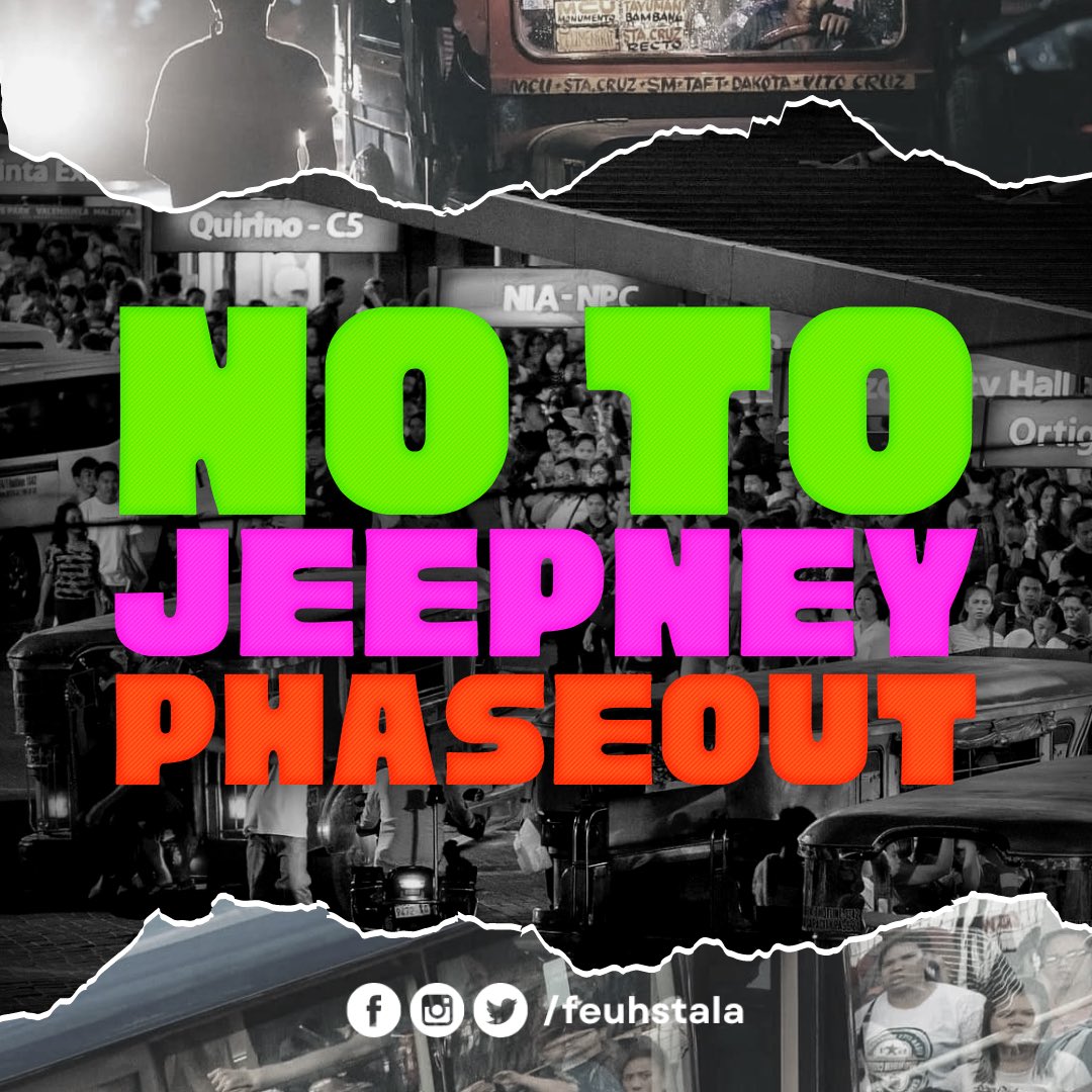 feuhstala's tweet photo. MILYON ANG HALAGA, BARYA LAMANG ANG KITA. 

A week ago, transport groups announced that they will be holding a week-long strike, from March 6, Monday, to March 12, Sunday. https://t.co/vccx5ogGo7