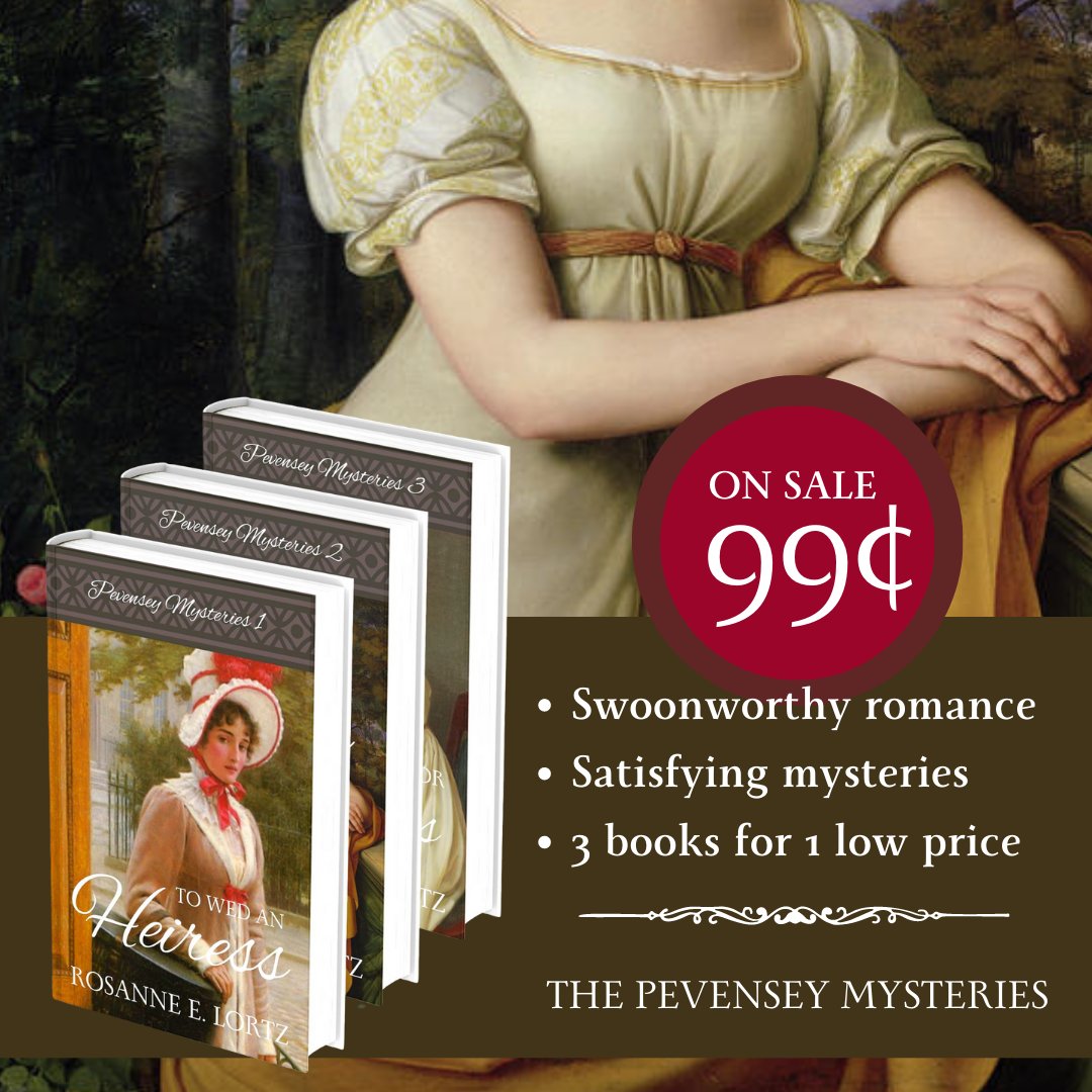 #Regency murder mysteries + a happily ever after! Enjoy three #PevenseyMysteries for only $0.99 through this weekend. #cleanromance #cleanandwholesomeromance #regencyromance #cleanhistoricalromance