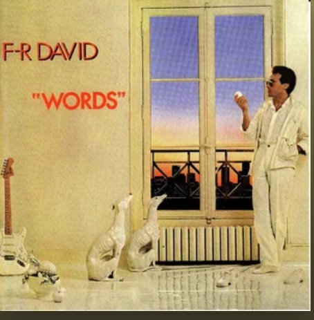 #words #FRDavid #Eighties #LPRecord #GoodMusic #Music #Nostalgia