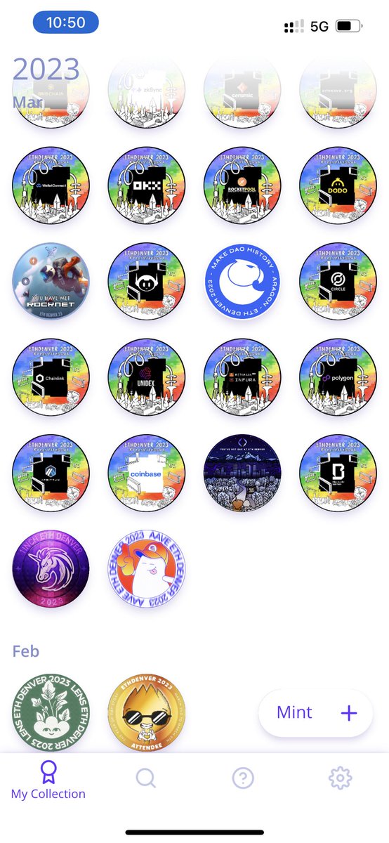 POAP Hunting 🤘#ETHDenver