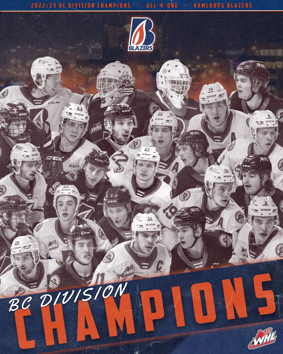 blazerhockey's tweet photo. Back-To-Back-To-Back-To-Back BC CHAMPIONS 🔥 https://t.co/m15vbLfpZY