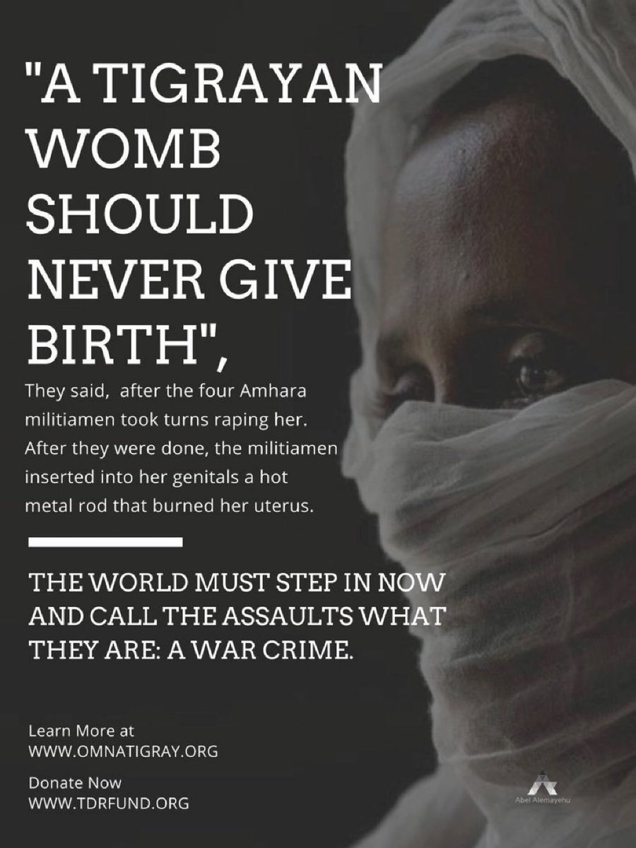 #Justice4TigraysWomenAndGirls The Int’l community has abandoned the most vulnerable. Women were subjected to gang rape, sexual slavery, and sexual mutilation. We are ask that you amplify their voices on this #InternationalWomensDay <a href="/unwomenchief/">Sima Bahous</a> <a href="/UNWomenWatch/">UN Women Watch</a> <a href="/unwomenafrica/">UN Women Africa</a>