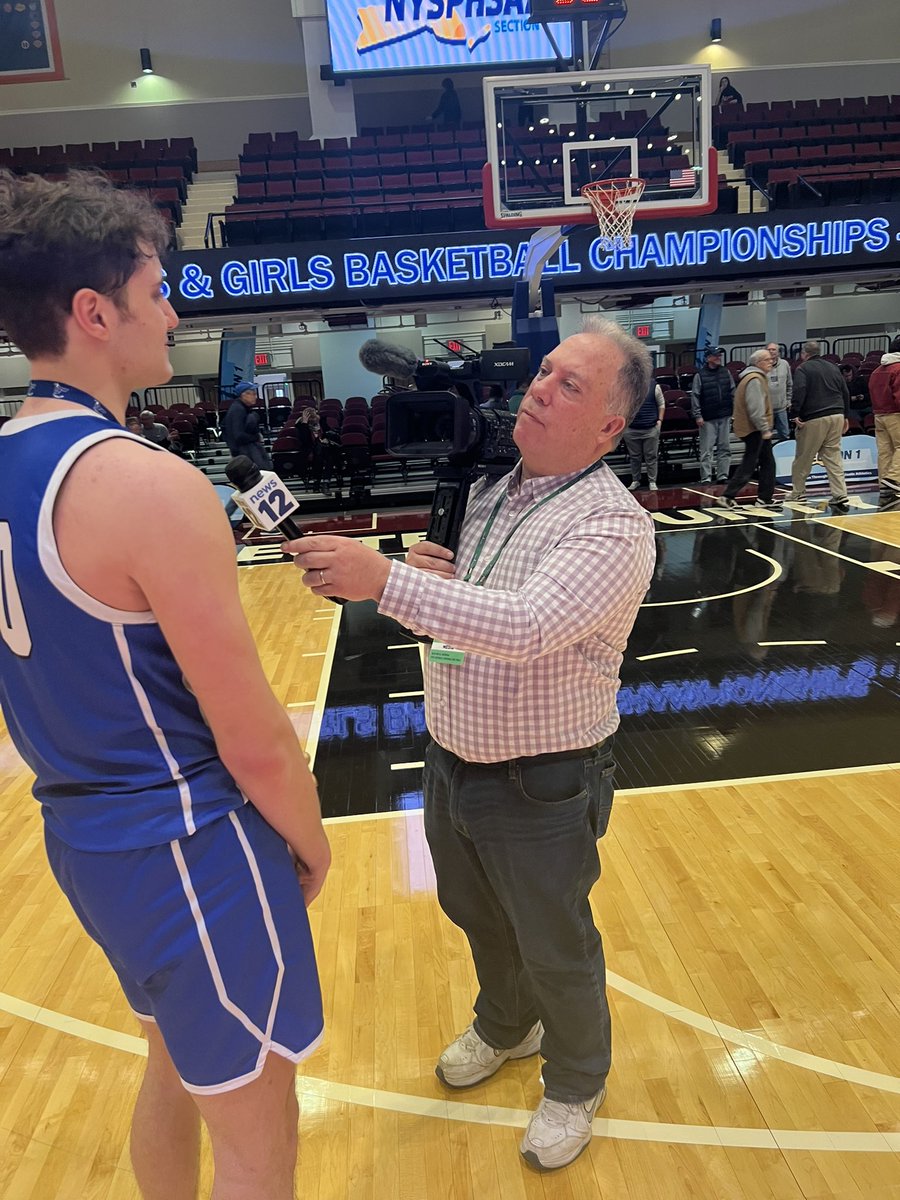 Championship Sunday at the Westchester County Center will be an end of era in local sports. It is the last day of Section 1 championships for Pete Ruf of News 12.

Pete is stepping away after two decades. He’s captured the greatest sports moments of you, your children, your
