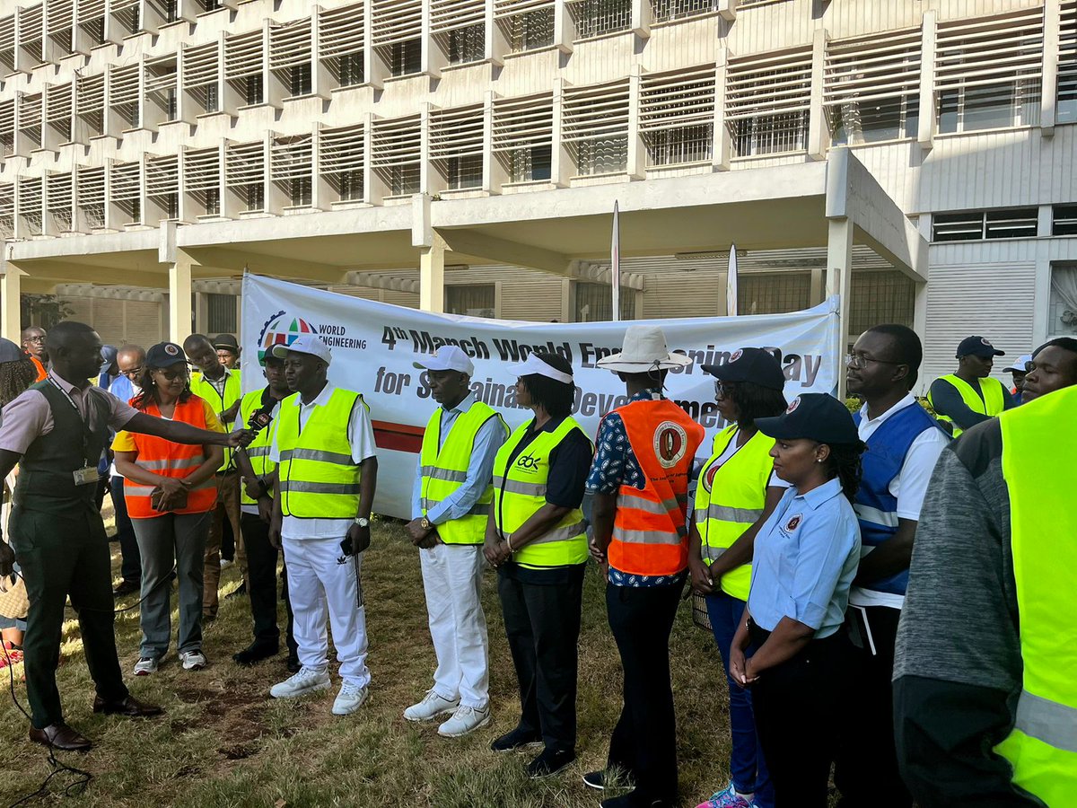KilatyaLilian's tweet image. Yesterday Engineers celebrated the #WorldEngineeringDay2023 in  Nairobi and #IEKMashinani. It was a great honour to have Eng. Joseph Mbugua the PS State Department for Roads and Eng. John Kiragu the MP of Limuru as guests.
I am a proud Civil Engineer 😊