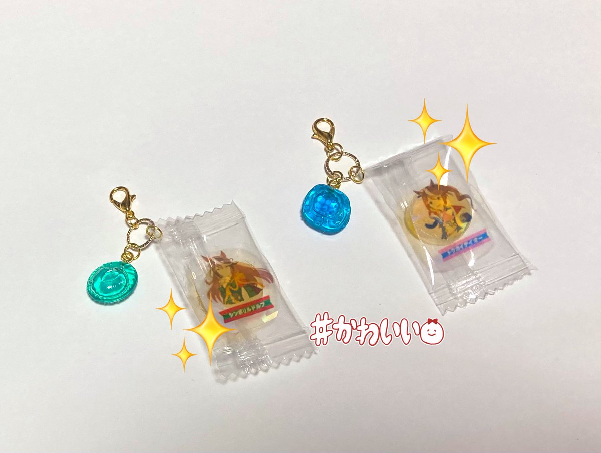 teiteimii's tweet photo. バイタルキャンディの偏りが凄すぎて推しを手に入れられなかった💔あの偏りはひどいよ！
自作するしかない⚡️試作中
#ウマ娘好きな人と繋がりたい 
#ウマ娘好きと繋がりたい 
#トウカイテイオー
#シンボリルドルフ
#テイルド https://t.co/Oxc6Wpkirh