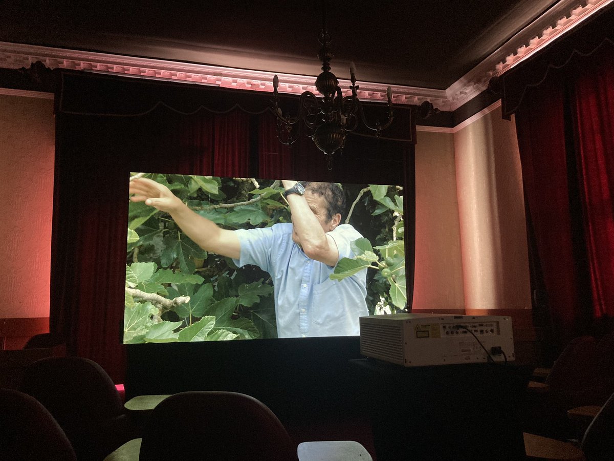 Sally__D's tweet photo. A wonderful day up in Berwick yesterday for the 18th (quite an achievement!) @berwickfilmfest Focused on the exhibitions - an opportunity to explore unusual spaces. Such a special place, Berwick -  it’s not often you see a visitor centre  supported by philanthropy @MaltingsVA https://t.co/LrohFbNVxq