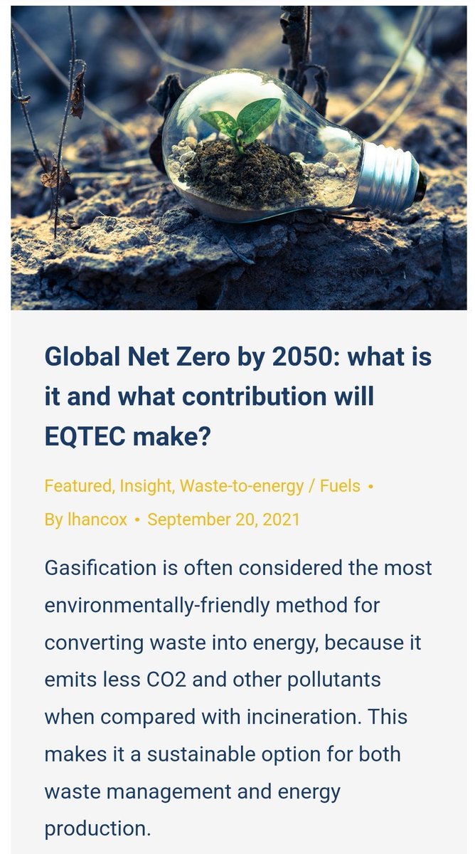 AndrewMathieso3's tweet photo. @bbcquestiontime @BBCOne Here is an example base load power &amp; heat production from advanced gasification company @Eqtec. Reducing landfill and decarbonising industry for ex producing hydrogen for adjacent fertiliser plant/industry

https://t.co/TsfxDeaL2V

https://t.co/yrmc0rc5ZV

https://t.co/ihMQGfZhbz https://t.co/HOQxd4iXMN