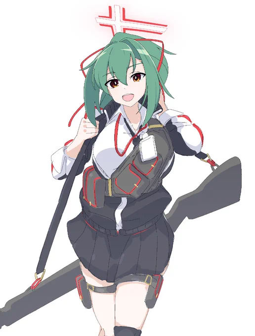 これはキヴォトス人だった場合のうちの子 