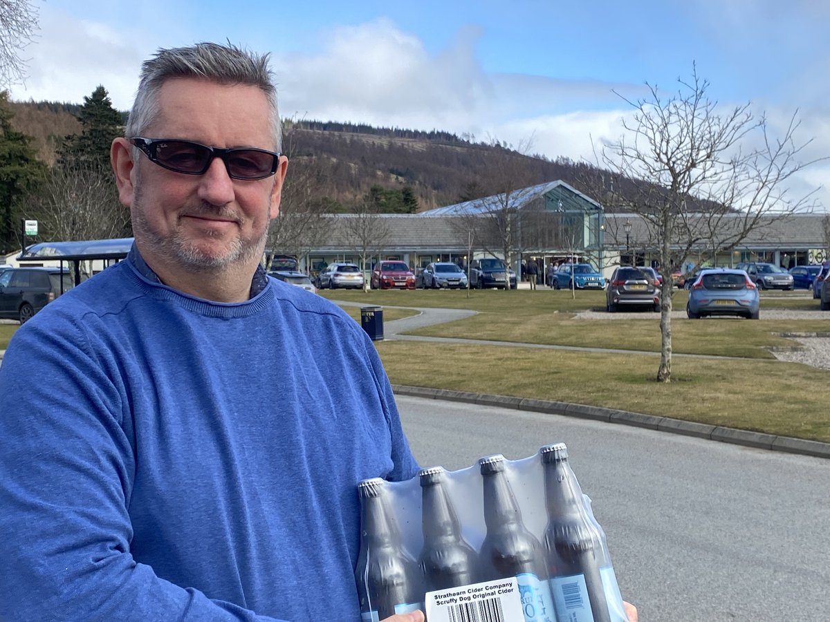 A beautiful weekend to be up at <a href="/TheHouseofBruar/">The House of Bruar</a> delivering a new supply of our delicious Scruffy Dog Cider. What a lovely, lovely place Perthshire is! #supportlocalbusiness #BuyLocal #supportlocal #perthshire