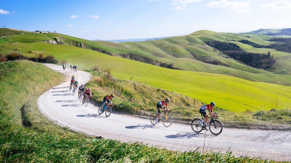 Wow, I loved this race. See you next year @StradeBianche 🤩