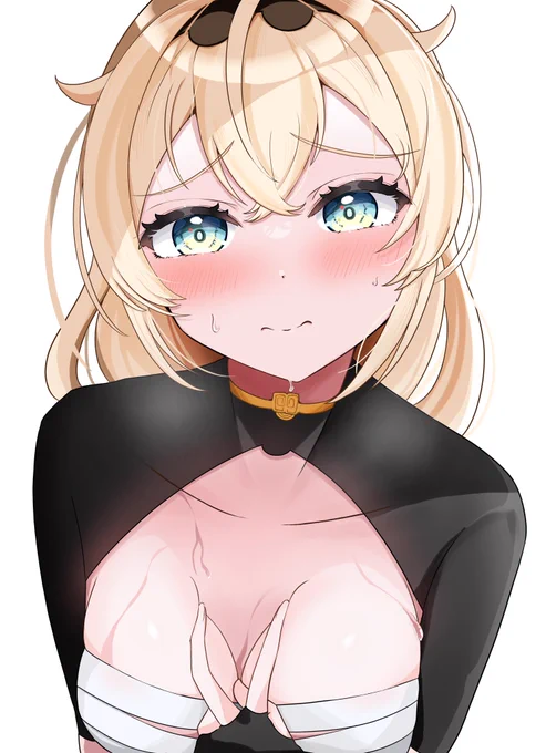 ここは絶対に蒸れているとおもう #いろはにも絵を 