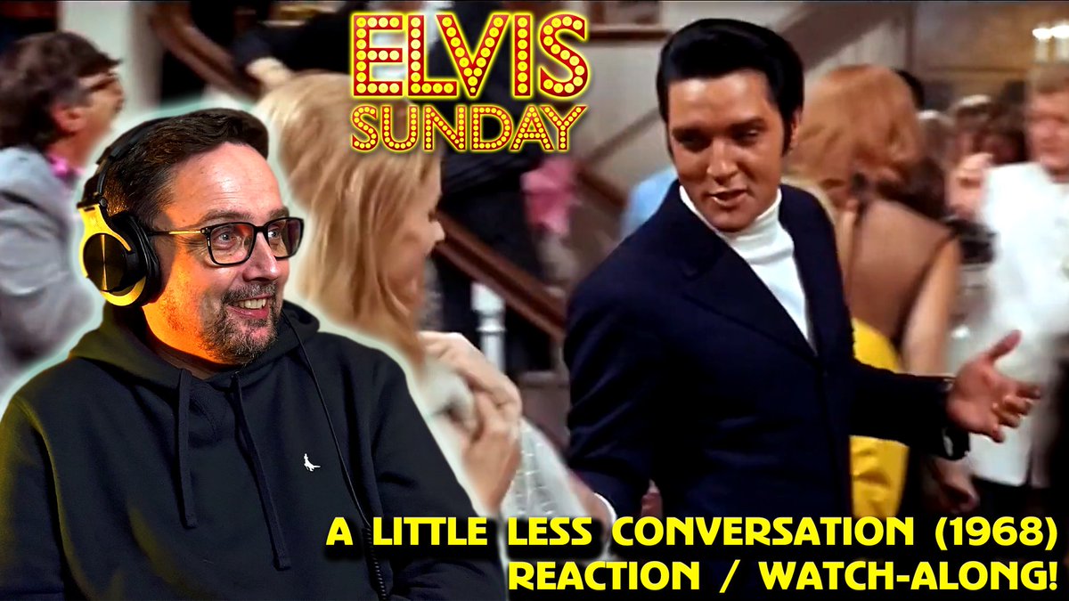 PopularTripe's tweet image. ELVIS SUNDAY! A LITTLE LESS CONVERSATION (1968) REACTION / WATCH ALONG!  youtu.be/OY28XW7YKBc Thanks for watching! 
#Elvis #ElvisPresley #ALittleLessConversation #TCB #LiveALittleLoveALittle #ElvisReaction #ElvisSunday