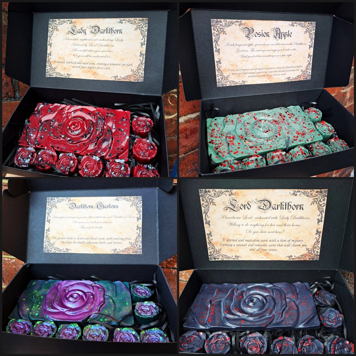 15% OFF ALL WAX MELTS ❤️🥰

Link in bio! 

#gothic #gothicvictorian #vampire #victorian #soywax #waxmelts #MothersDay2023 #gifts