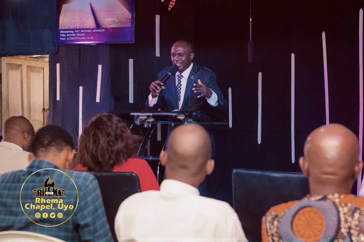 rhemachapeluyo's tweet photo. Sunday Service
Topic:Divine Order
Text:1 Cor14:40
Min. Put Michael Johnson
#firstsunday #blessedservice #JesusSaves #Halleluyah https://t.co/3WXCmisjvj