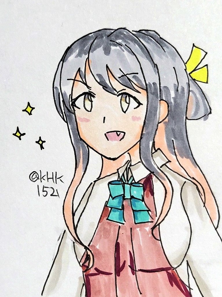 長波(艦これ) 「長波サマ#艦これ版深夜の真剣お絵描き60分一本勝負#艦これ版真剣お絵描き60分一」|KHK1521のイラスト