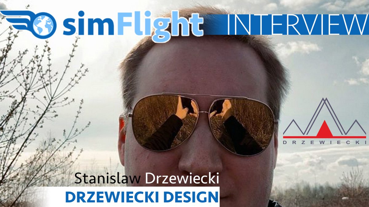 simflight's tweet photo. simFlight Exclusive Interview with Stanislaw Drzewiecki [English]
https://t.co/RiNKTtcYbZ
#simflight #flightsim #interview #DrzewieckiDesign #flightsimulation https://t.co/Nqxm0Yq0Y6