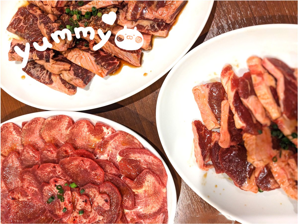 打ち上げお肉😍めっっちゃ美味しかった💕イベントは楽しかったし深夜さんともたくさんお話できてさいこうです✨ 