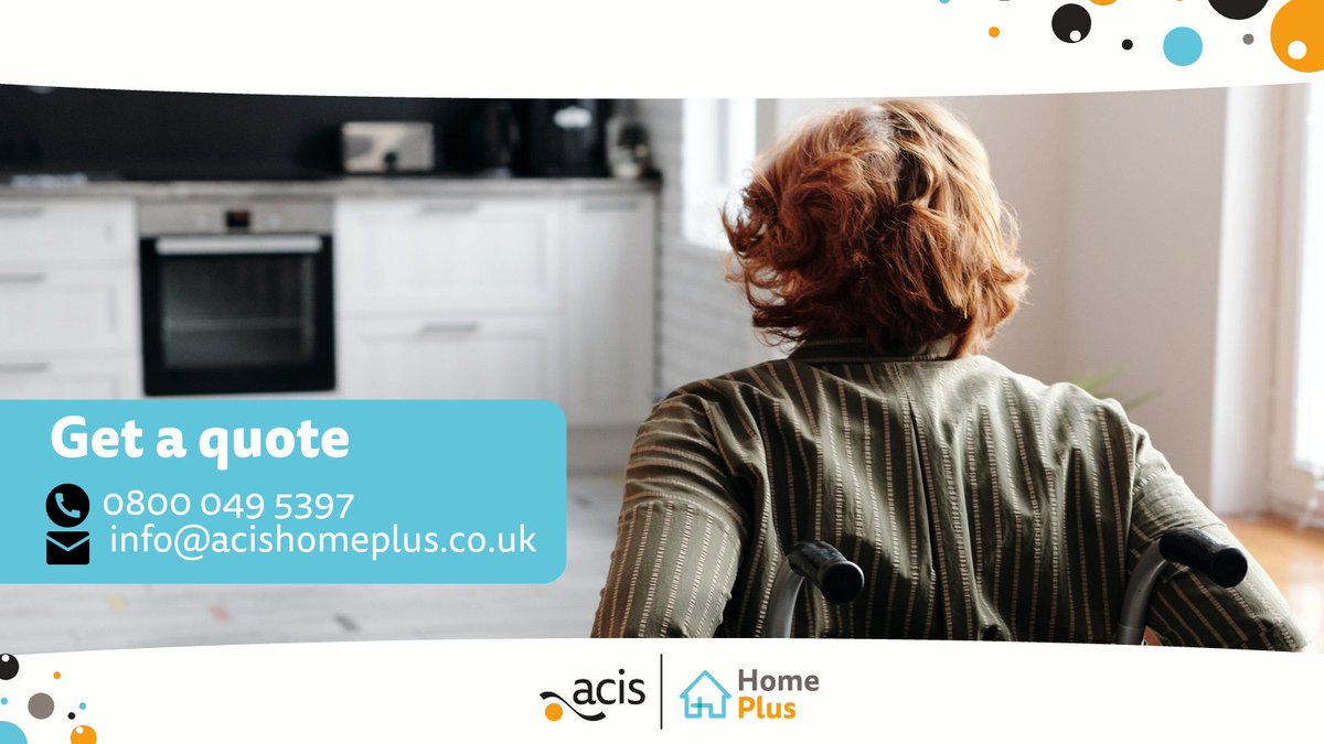 Over 70% of older adults with a mobility impairment in England live in a home without an accommodation for their disability.

Let us help you stay in the home you love for longer.

Contact us today for a quote: acisgroup.co.uk/homeplus/get-a…