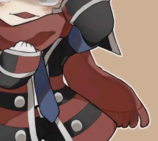 マフラーの塗り良い感じじゃないかな?(没絵) 