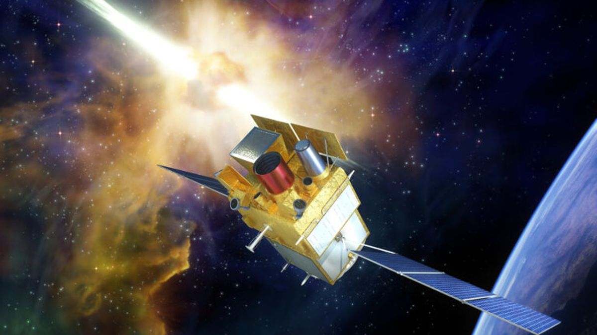 SPACEdotcom's tweet image. China and France prepare to launch satellite to hunt for gamma-ray bursts trib.al/0jNvZH4