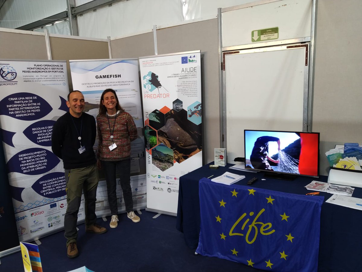 FishInvasionLab's tweet photo. A weekend doing outreach to recreational fishermen. We were at #Morapesca presenting the #LIFEPREDATOR and the #MEGAPREDATOR on #silurus @LIFEprogramme @MARE_centre. We found some amazing educational materials produced by #biota and #lepi 1/3 https://t.co/PqNZ2POyQk