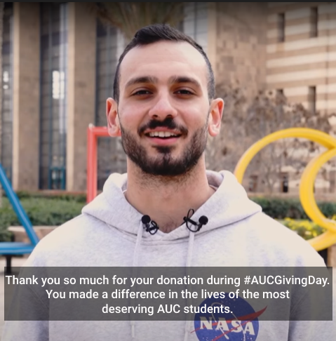 We are so grateful for your generous support and commitment to AUC and our students. #AUCGivingDay