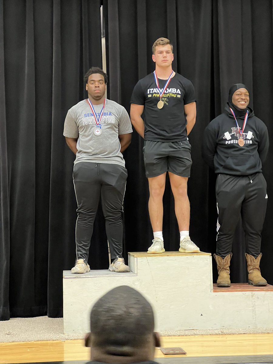 SenatobiaPower1's tweet photo. Congratulations to Chavarius Garrett for advancing to the 4A Powerlifting State Championship #North4ARunnerup #TobiePride #ArmYourSelf #WarriorWay https://t.co/8TVhiFgkeo