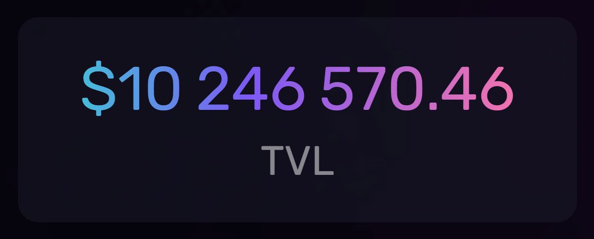 TrustPad's tweet photo. 🔥 Back to +$10M Total Value Locked 🤩🤩

Next stop $100M TVL 🚀

#TrustPadNeverSleeps https://t.co/dxqASC3Gxs