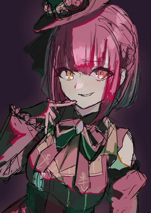 らくがきせんちょ。久しぶりにちゃんと完成させようと思います 