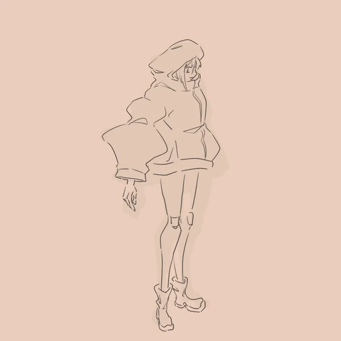 描き始めたはいいけどデコる方向性がさっぱり思いつかなかったので供養。 