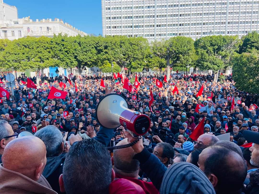 Tunisians Against The Coup tweet media