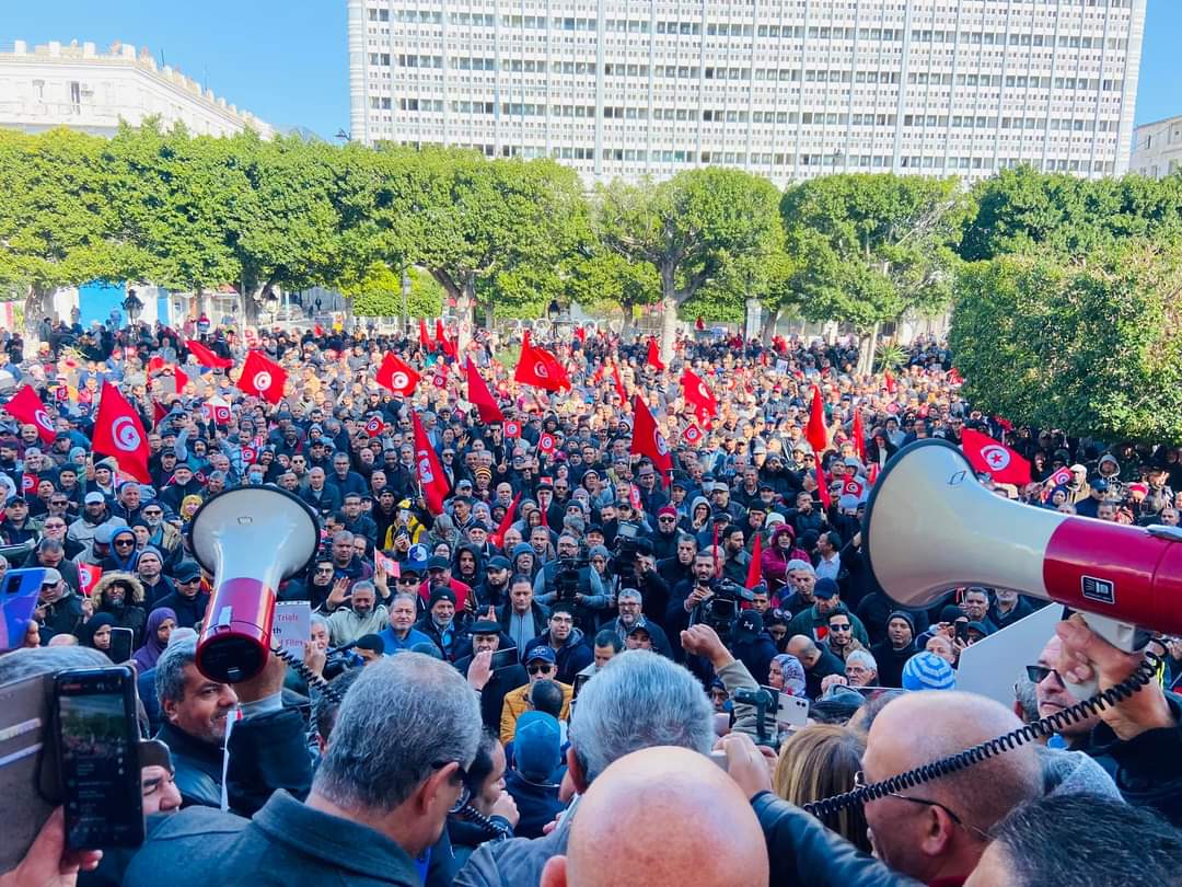 Tunisians Against The Coup tweet media