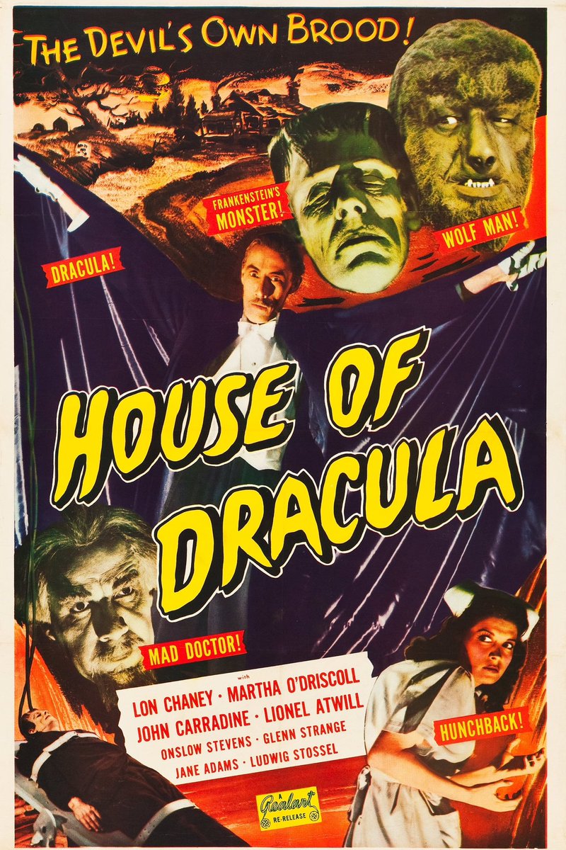 Olga_Greco72's tweet photo. House of Dracula
1945
Реж. Ерл Кентон
8/10 🧛🏻‍♂️🧟‍♂️🐺 https://t.co/9Ntz4a4z6y