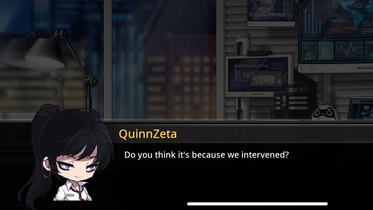 Quinnxxi's tweet image. Hahaha welcome back dear self!! With my new character and story to explore 🤩❤️ *love the smirk face tho 😏 #maplestorym