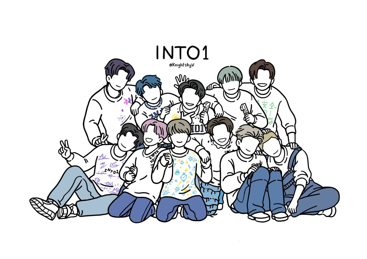 KnightskyV's tweet image. การรวมตัวของความฝันทั้ง11❤️🌐
#730DaysWithINTO1 #INTO1