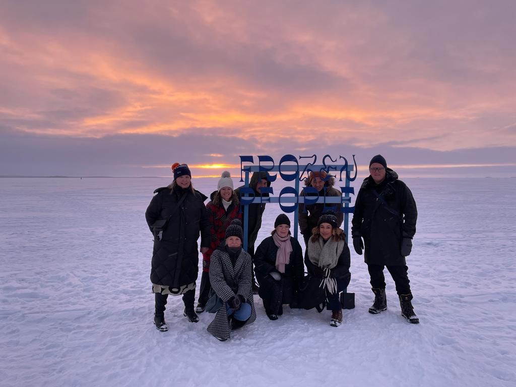 What a wonderful conclusion to an excellet few days with the best people! Thank you so much @bradford2025 @ProducerBev Jacob, @sjoerdbootsma @MattijsMAUSSEN Johanna, @LeenaPalli
@Oulu2026offici Oulu2026 is already happening! #Frozenpeople #Oulu