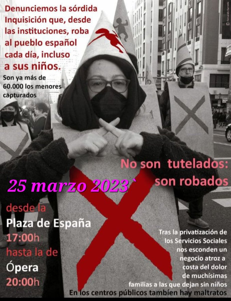 Mientras haya 1 tutela injusta vuestros hijos están en peligro

#HerejeEnRebeldia
#RebelionHereje
#HerejesIncombustibles
#ElSilencioCreaComplices
#ViolenciaInstitucional 
#InfanciasRobadas 
#HijosArrancados.
#PuedesSerTu