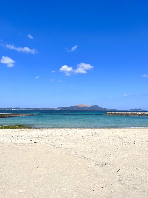 #五島#五島列島#福江島#さんさん富江#ばらかもん今回はばらかもん聖地。夏祭りの後の海岸です。今日は晴れていたので、写真