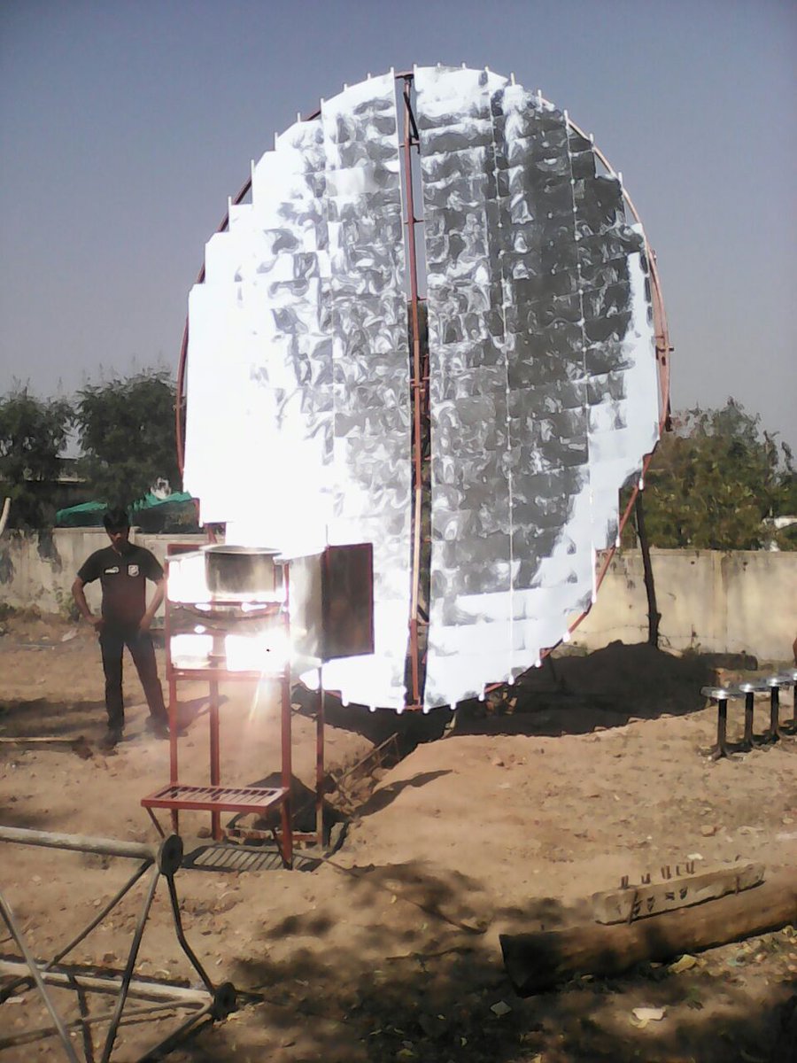 #solarthermal  #solarcooker #solarcooking #madeinindia  #madeinbharat