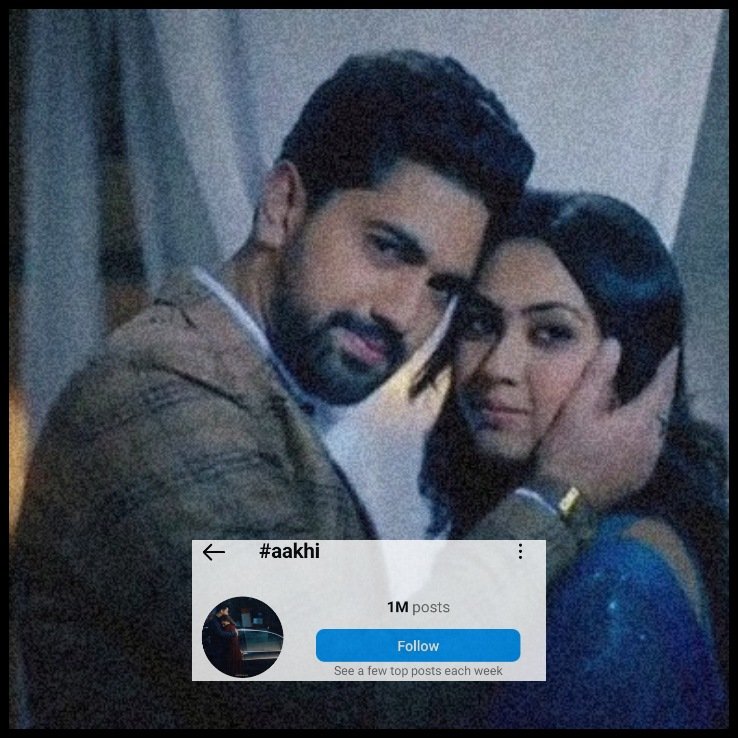 FanaaOfficial's tweet photo. Our beloved AAkhi finally hits 1M posts on IG!! 😍😍

Thank you every one for your constant support and hype towards the show! Many more milestones to come!!! 

Congratulations #Fanaa Fam❤
#ZainImam #AgastyaRaichand #ReemShaikh #Paakhi #Aakhi #ZaiReem #FanaaIshqMeinMarjawan https://t.co/WTsSq9NAyV