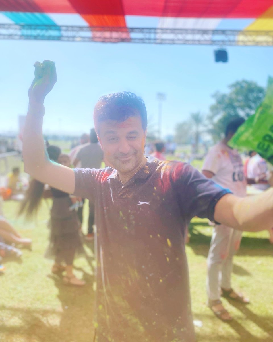 ADeshpande22's tweet image. Happy Holi 2023! Abu Dhabi has got some great DJs! #Holi #colorfest #oott