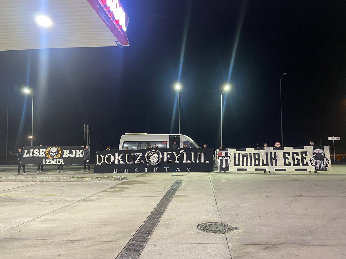 Beşiktaş’ımızı ankaragücü maçında desteklemek için İstanbul yolundayız 🦅🦅