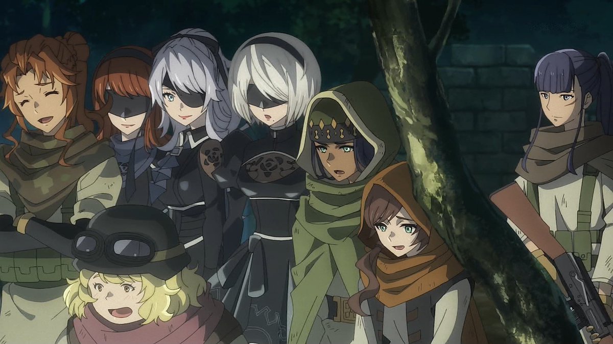 ニーアオートマタ キャラファイングラフ A2 リリィ Blu-ray&DVD