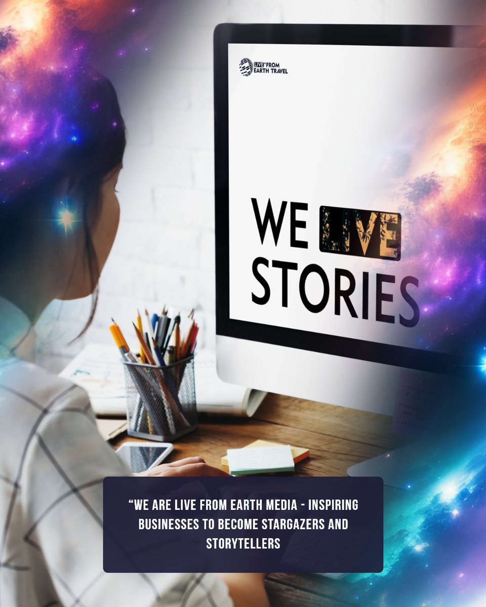 LivefromearthM's tweet photo. Discover the power of storytelling through Live From Earth Media. 

We will help your business to bring its message to life.

Join us!

#XperienceLikeNoOther #xperience #storytelling #marketing #advertising #contentmarketing #socialmedia #explore #content #digitalmarketing https://t.co/2aBZgXUbZa